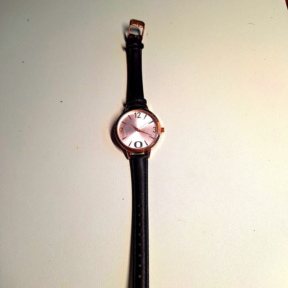 NCAA OREGON DUCKS WOMEN'S BLACK LUNAR WATCH LICENSED NEW